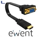 adattatore HDMI  Maschio-VGA Femmina 20cm ewent *21
