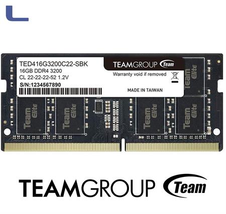 so-dimm ddr4 3200mhz 16gb teamgroup *434