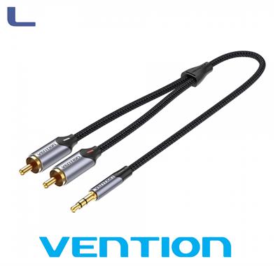 cavo stereo jack 3.5masch/2rca masch 3m vention * 572