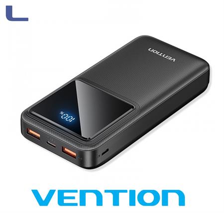 power bank per smartphone 20000mAh 22.55w black vention *572