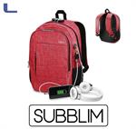 Zaino Subblim Urban Lock System  ROSSO * 572