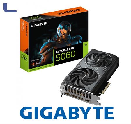 scheda video RTX 5060 windforce oc 8gb gddr7 geforce gigabyte