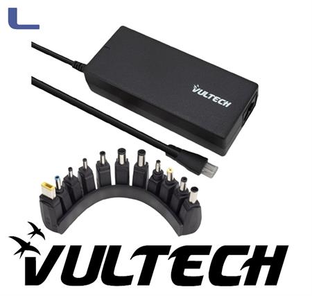 alimentatore notebook vultech set.automatico 15/24v 120w *433