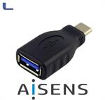 adattatore  usb type C maschio-usb femmina 5g black 3.1 aisens
