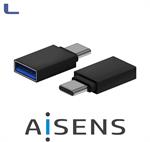 adattatore compatto usb type C maschio - usb femmina 3.2 AISENS