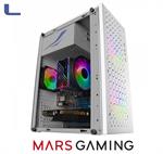 case micro atx 2ventole frgb mars gaming white *572