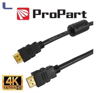cavo hdmi m/m 5mt 3d 2.0 propart * 491 cavo hdmi m/m 5mt 3d 2.0 propart * 491