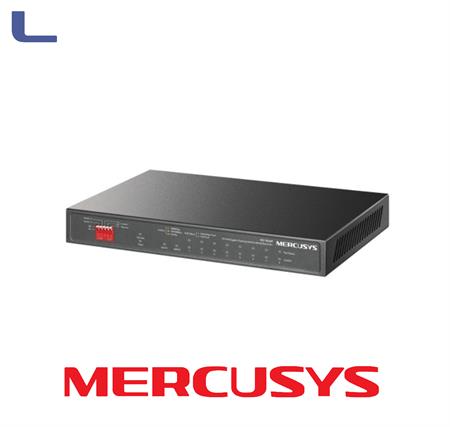switch 10 porte gigabit 8 porte poe+ mercusys in metallo*491