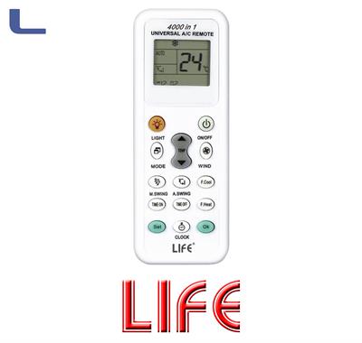 TELECOMANDO UNIVERSALE per CONDIZIONATORI 4000 in 1 life *107