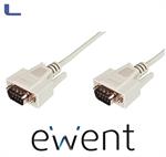 cavo seriale rs232 pin to pin 9 poli m/m 2mt (modem cable) *215