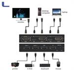 Switch2x1 HDMI 4USB2.0 2usb-c 4K cond.monitor tastiera mouse*774