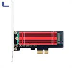 Adattatore M.2 NVME a PCIe Gen4 Dissipatore Alluminio * 774