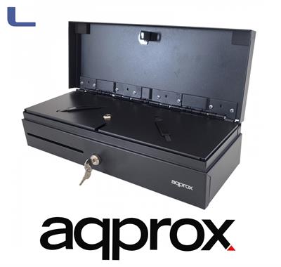 cassetto reg.cassa automatico 14 scomparti rj11 compatto black