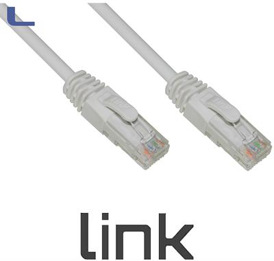 cavo patch cat 6 rame utp GRIGIO 0.25mt link * 215