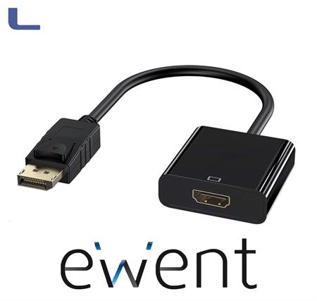 adattatore displayport maschio - hdmi femmina ewent*021