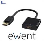 adattatore displayport maschio - hdmi femmina ewent*021