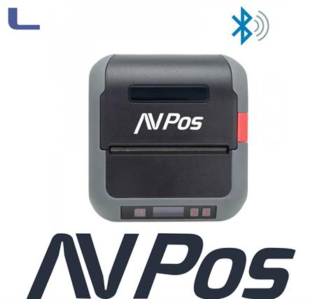 stampante termica portatile AVpos USB,BT black * 572