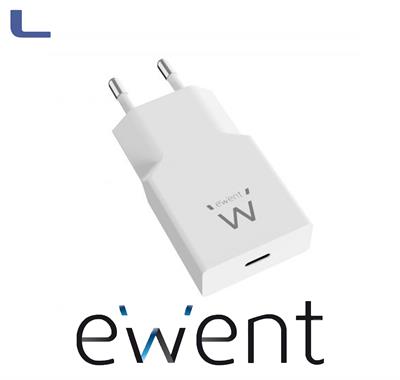 alimentatore spina italiana 20w GaN  type c ewent* 572