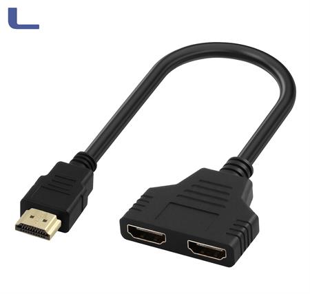 splitter hdmi 1x2 due uscite hdmi 0.5 m * 774