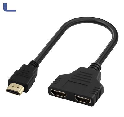 splitter hdmi 1x2 due uscite hdmi 0.5 m * 774