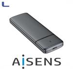 box esterno ssd m.2 NVMe usb 3.1 gen1 type c aisens grigio*572