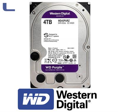 hdd western digital 4tb sata3 256mb 5400rpm purple