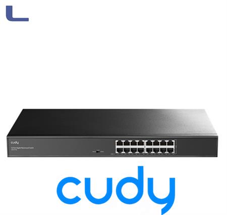 switch gigabit 16 porte Contenitore metallico nero cudy *572