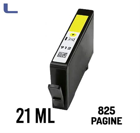hp compatibile n 912xl 3YL83AE - 3YL79AE yellow