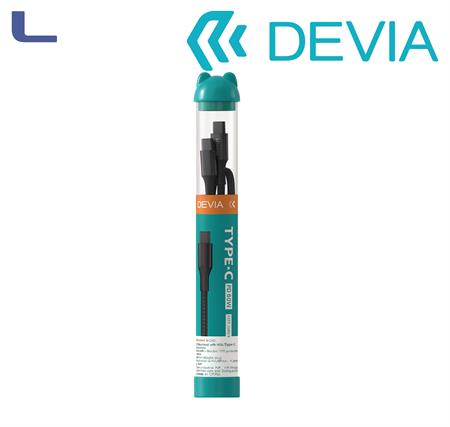 cavo usb c - usb c ricarica 3A 1mt devia * 491