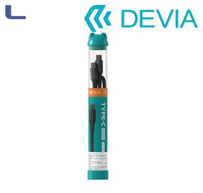 cavo usb c - usb c ricarica 3A 1mt devia * 491