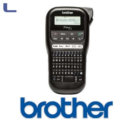 Etichettatrice elettronica portatile Brother PT-H110 LCD nero