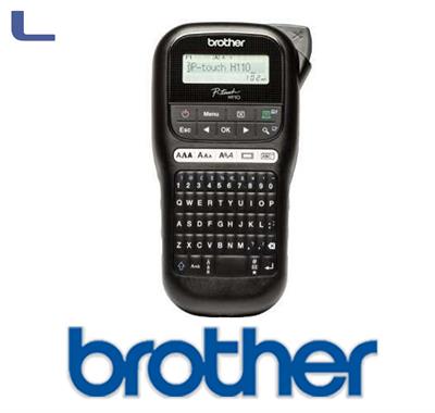 Etichettatrice elettronica portatile Brother PT-H110 LCD nero