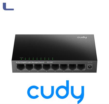switch 8porte in metallo gigabit light managed Cudy *572