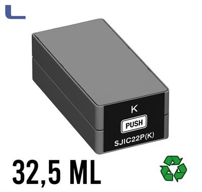 epson compatibile SJIC22P bk  inchiostro pigmentato tm-c3500*572