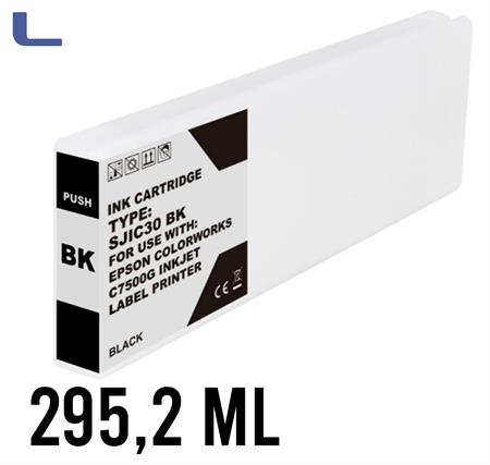 epson compatibile SJIC30P BK inchiostro pigmentato tm-c7500 *572