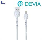 Cavo usb lightning 1m 2.1a bianco devia* 491