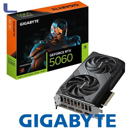 scheda video RTX 5060 windforce maxoc 8gb gddr7 geforce gigabyte