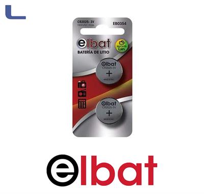 cr2025 pila al litio elbat pz.2 *572
