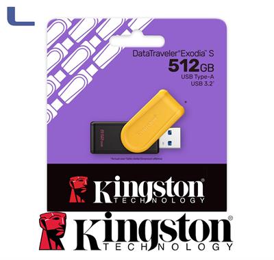 pendrive 512gb usb 3.2 gen1 kingston exodia s * 434