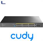 Switch Gigabit PoE+ 24 porte con 2 GbE e 2 Gigabit SFP cudy *538