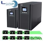 gruppo di continuita' 3000va online sinusoidale tower satups*573