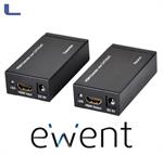 hdmi extender 60mt full hd 3d cat5/6 ewent *021