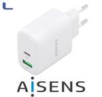 alimentatore spina italiana 45w GaN usb 3.0 type c aisens *572