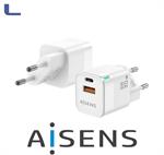 alimentatore spina italiana 30w GaN type c usb a aisens *572