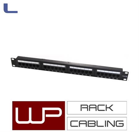 pannello patch 19 24porte 1u cat.6A utp rj45 dual black*572