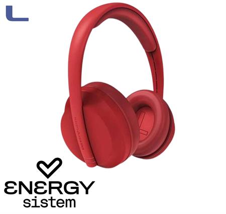 cuffia Bluetooth 5.3 23H autonomia deep bass hoshi eco red *572
