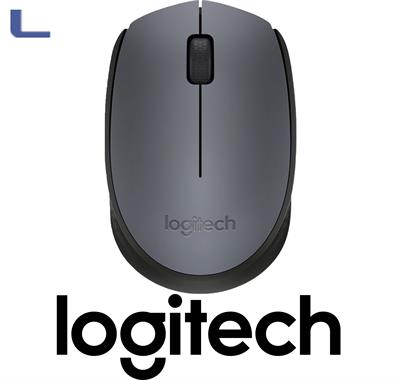mouse usb ottico wireless grey logitech m170 *301