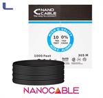 matassa cavo cat6 305mt UTP RAME rigido nero * 572