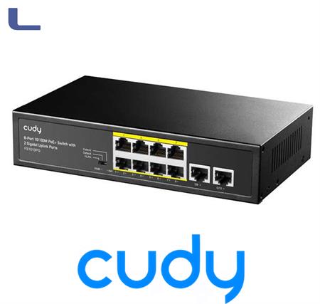 switch gigabit 8 porte poe 10/100m SFP cudy * 572