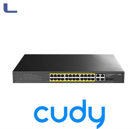 switch gigabit 24 porte poe+2 porte GbE+2porte gigabit SFP cudy